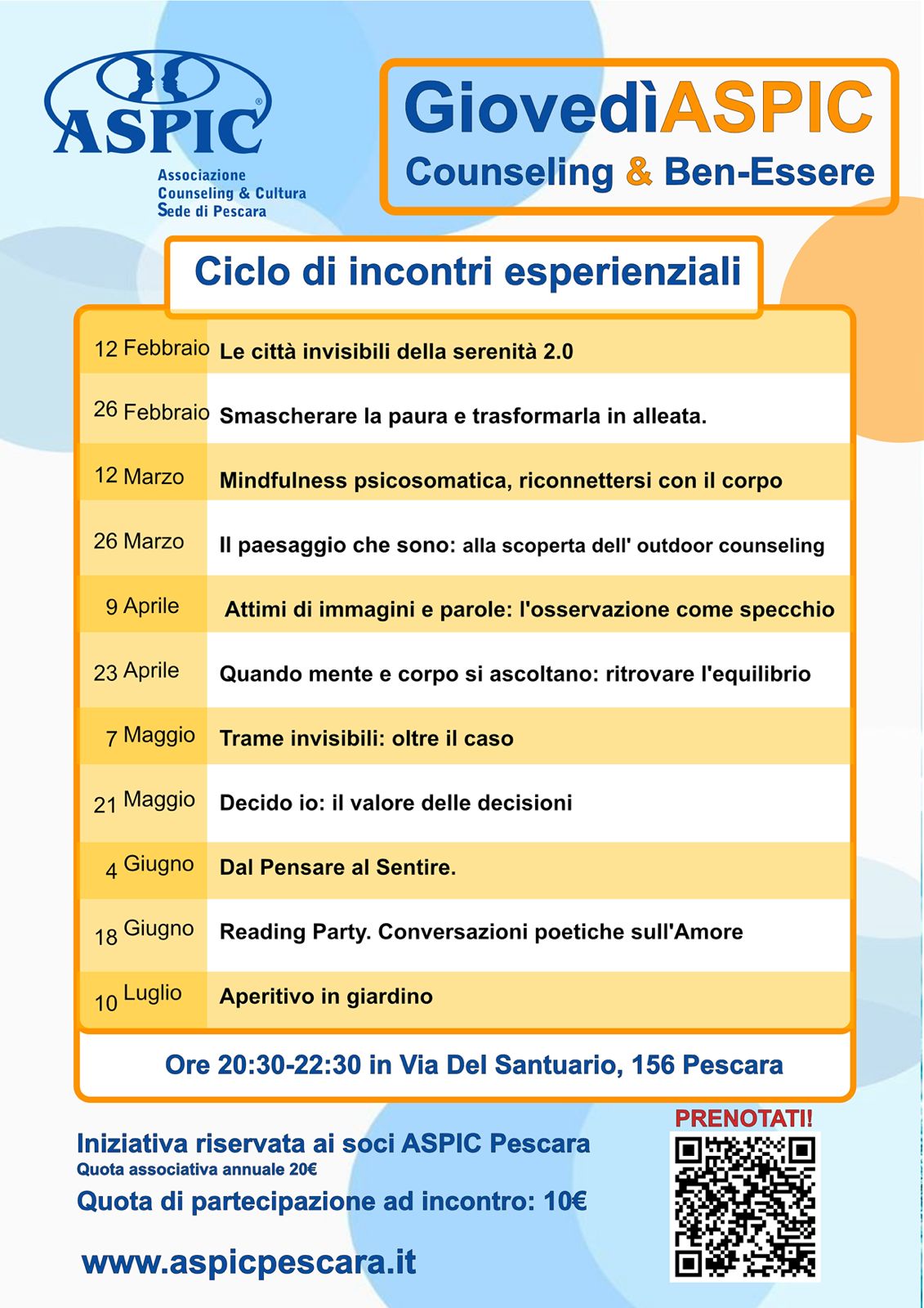 Crescita personale GiovedìAspic